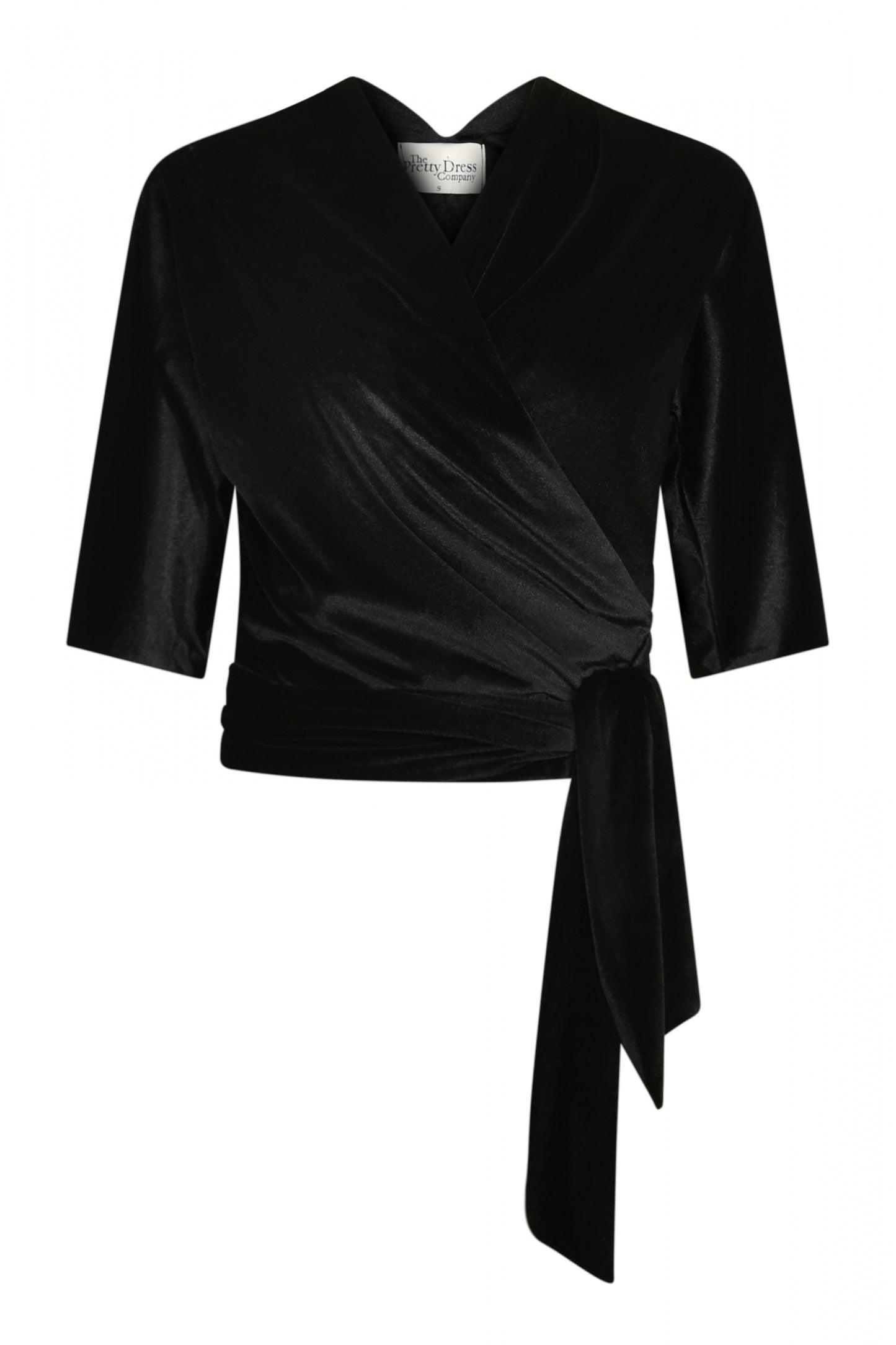 Perfect Velvet Wrap Top