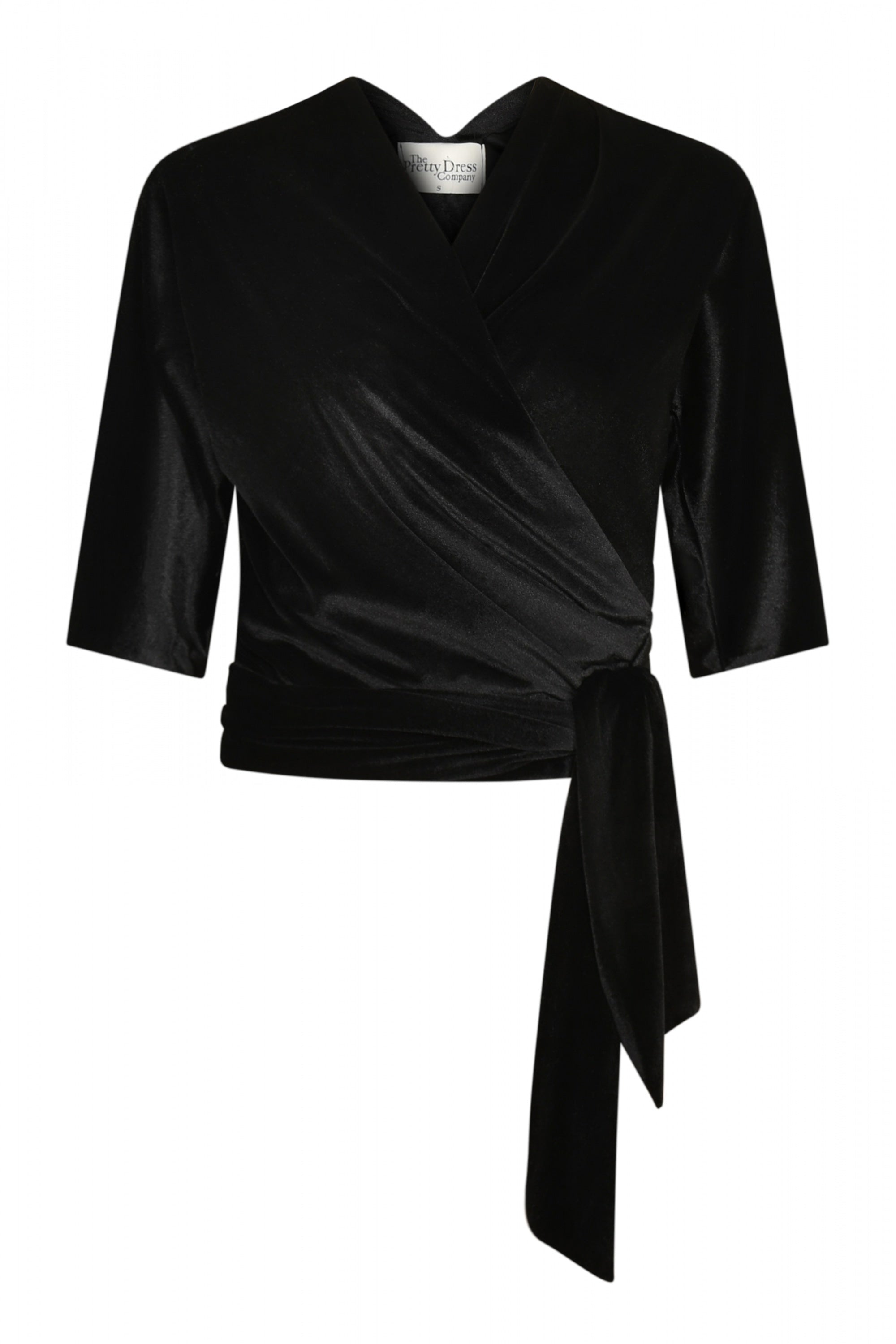 Perfect Velvet Wrap Top