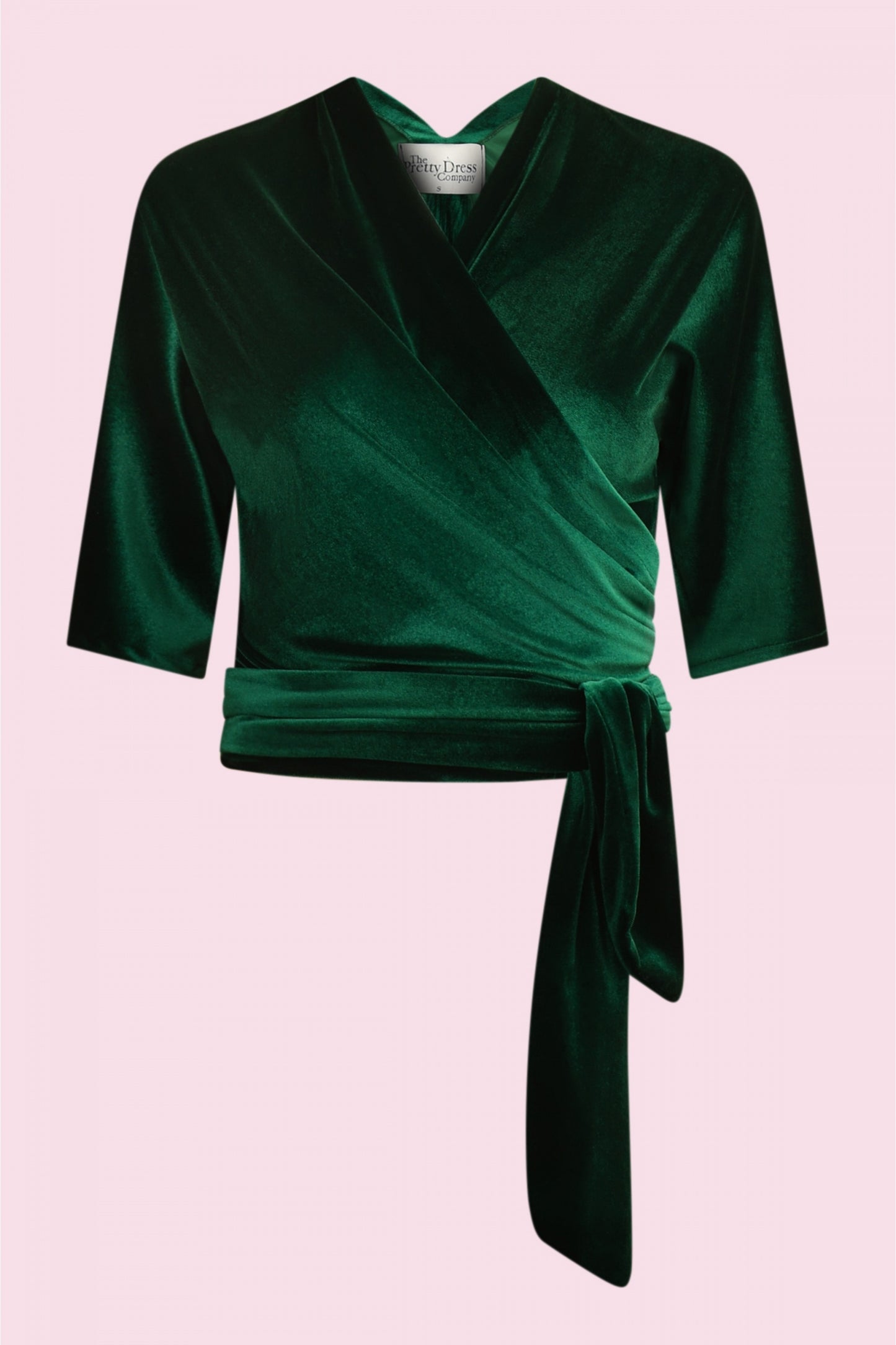 Perfect Velvet Wrap Top