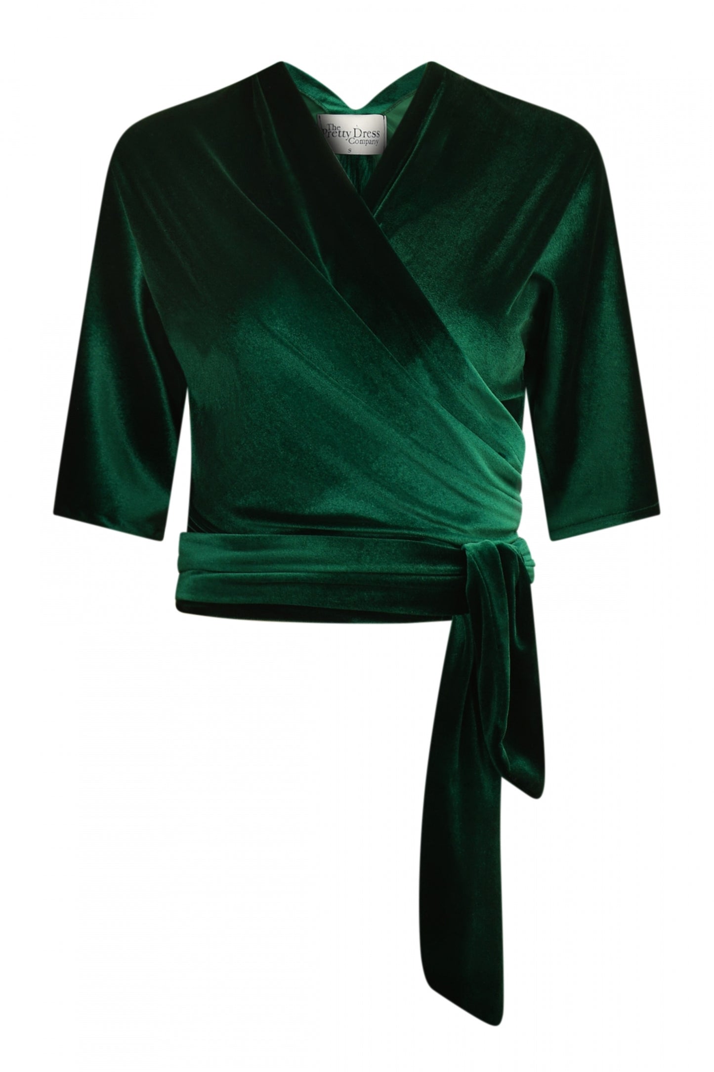 Perfect Velvet Wrap Top