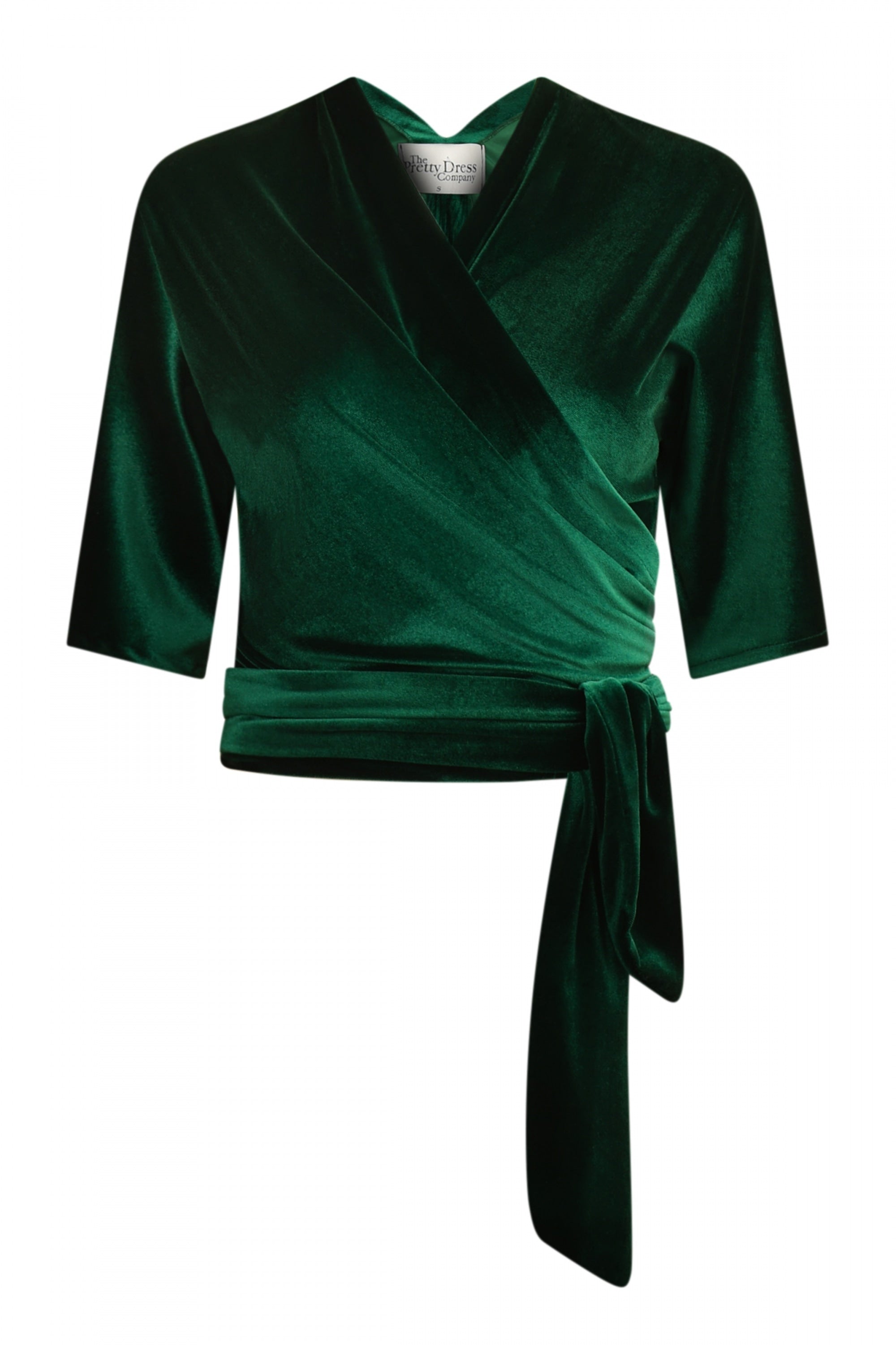 Perfect Velvet Wrap Top