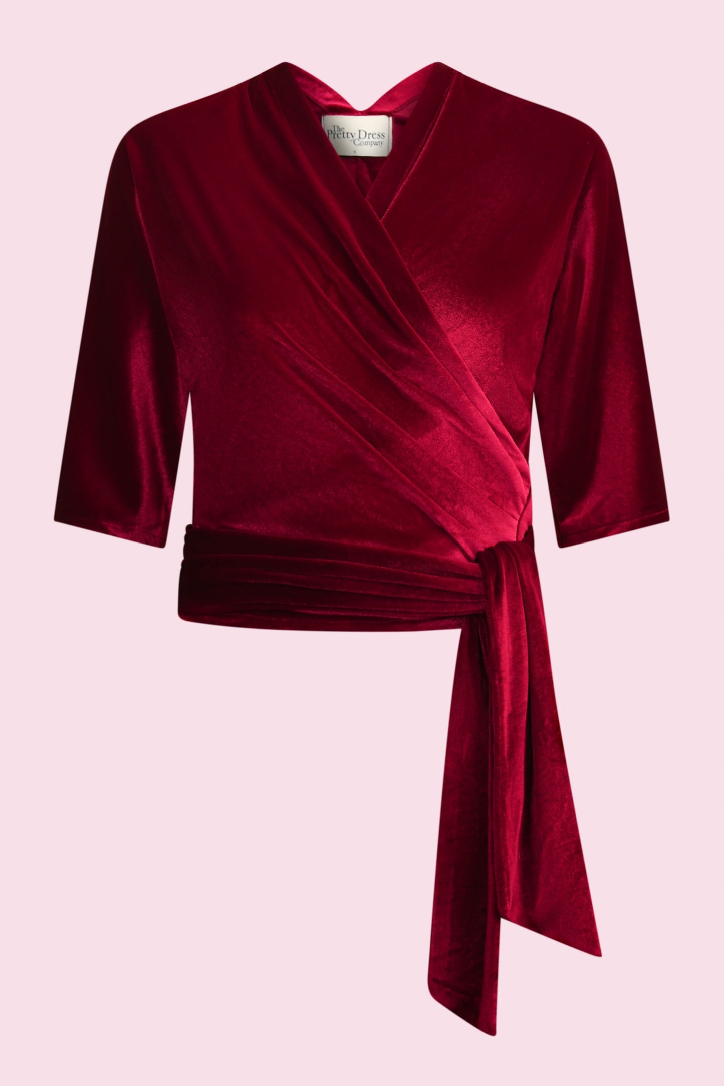 Perfect Velvet Wrap Top
