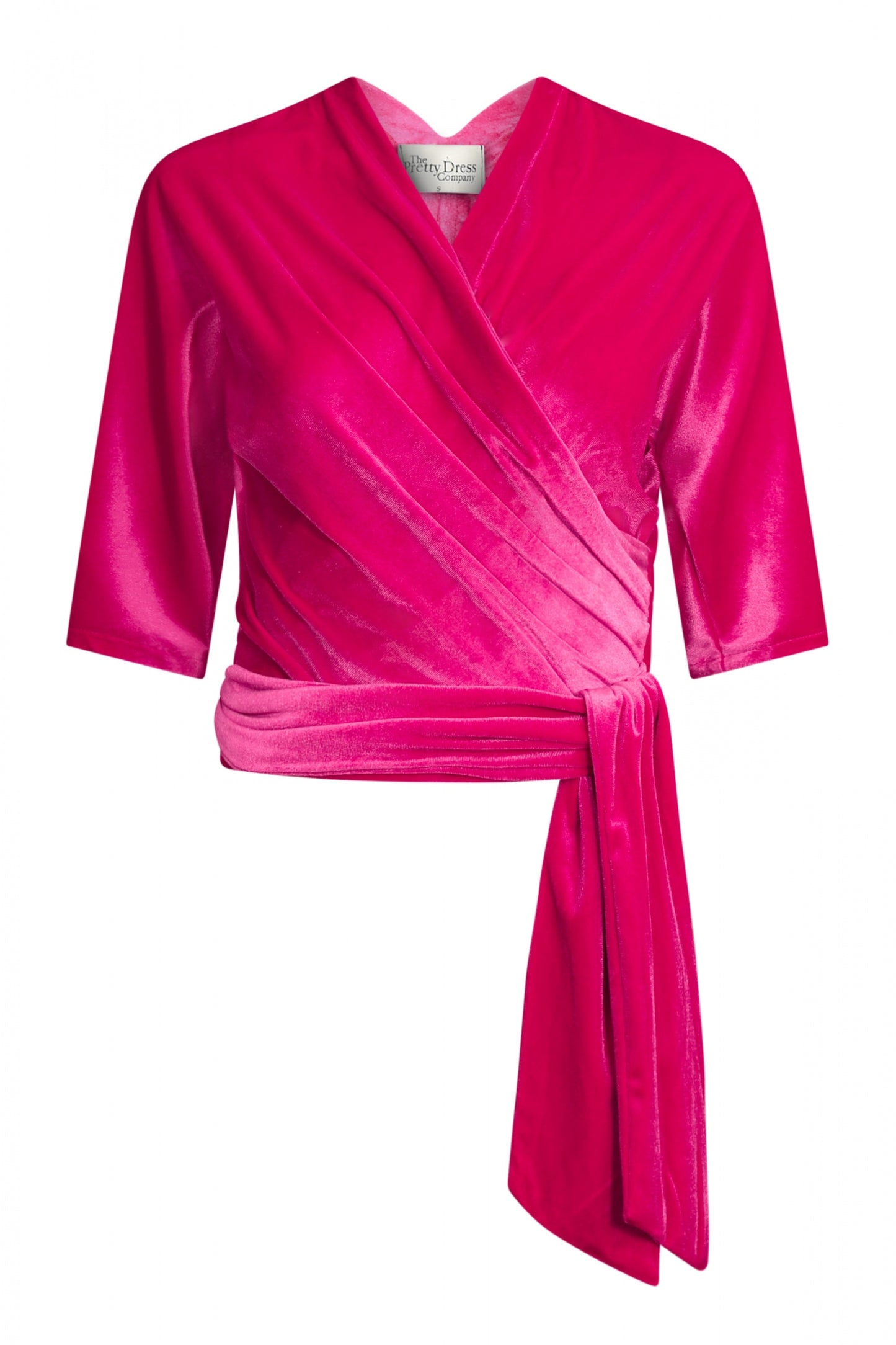 Perfect Velvet Wrap Top