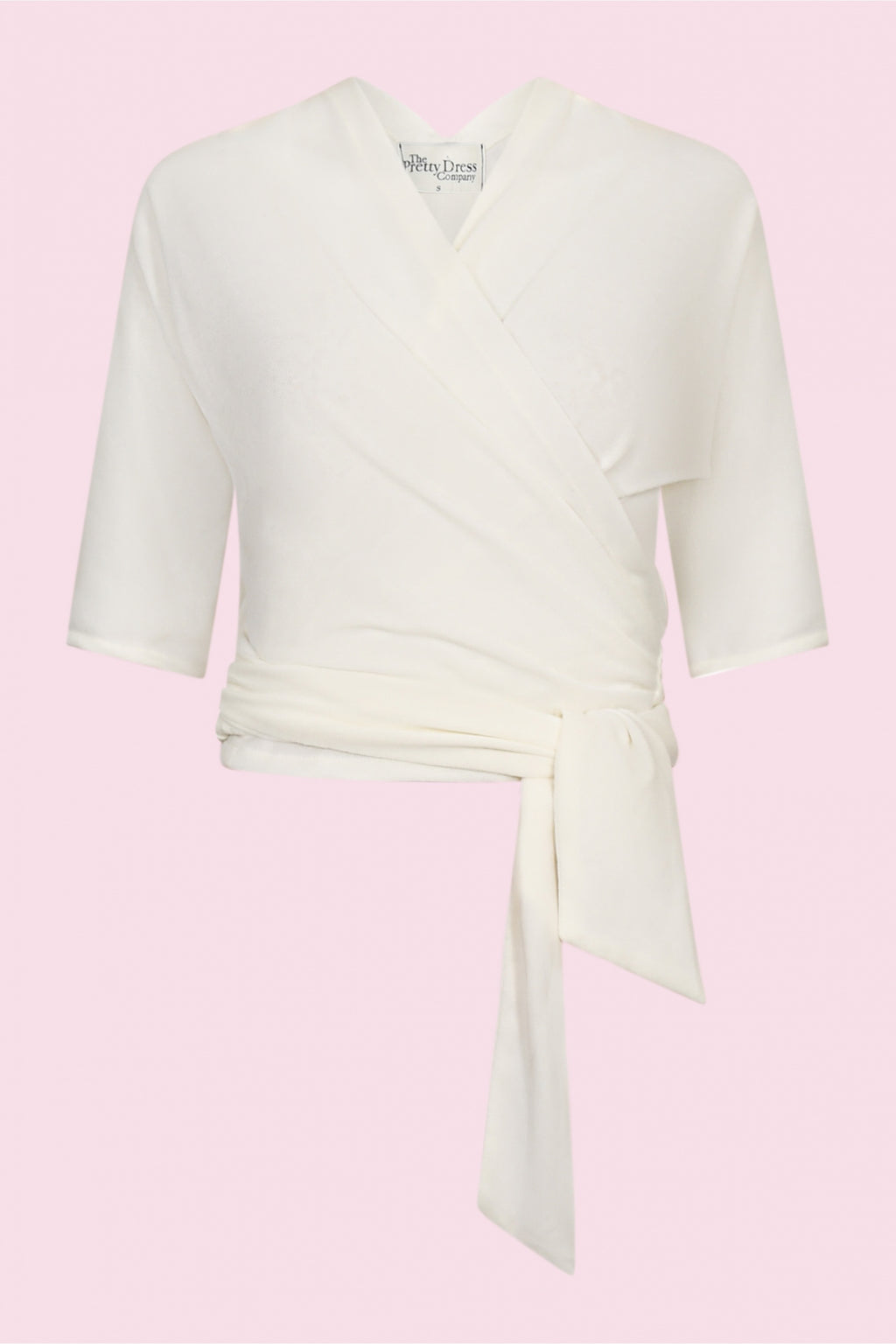 Perfect Velvet Wrap Top