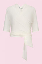 Perfect Velvet Wrap Top