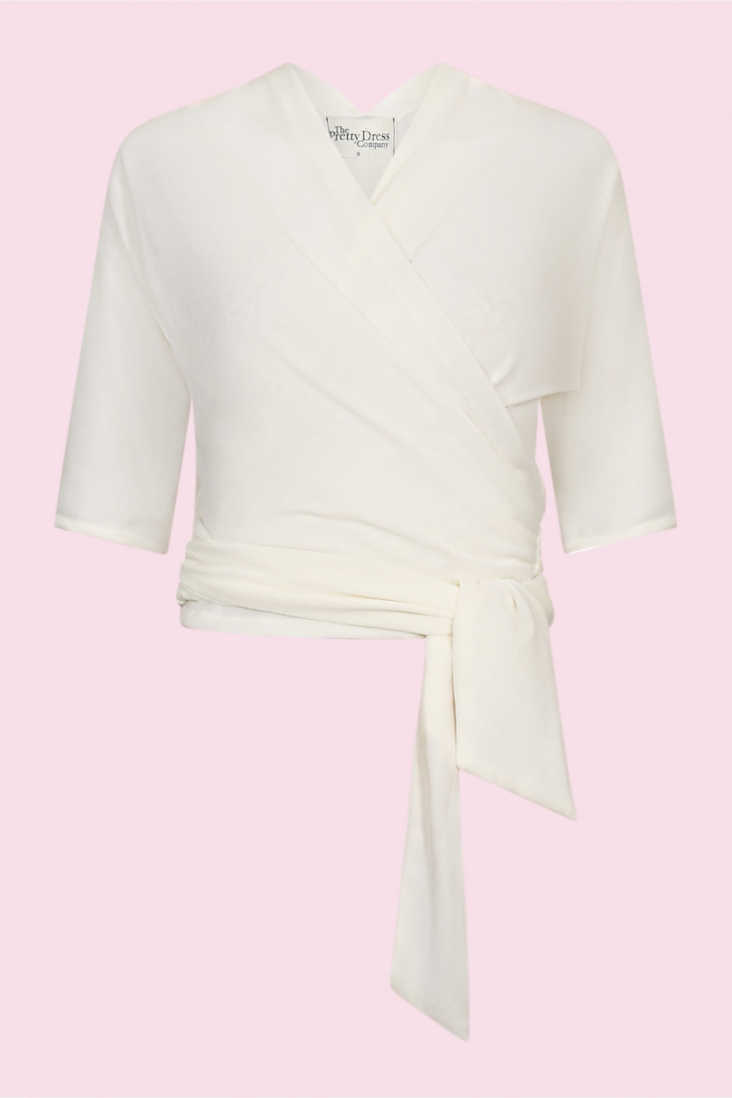 Perfect Velvet Wrap Top