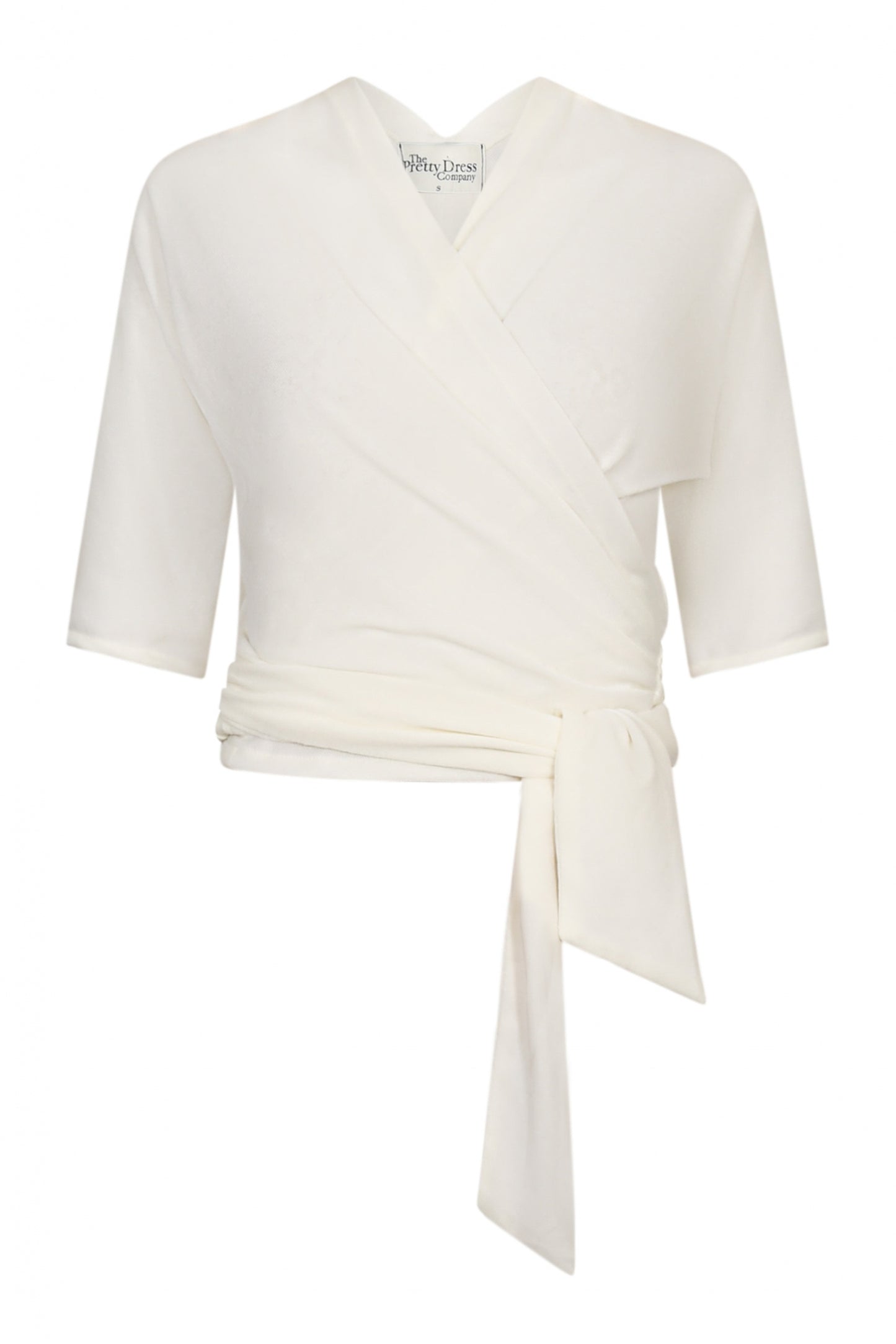 Perfect Velvet Wrap Top