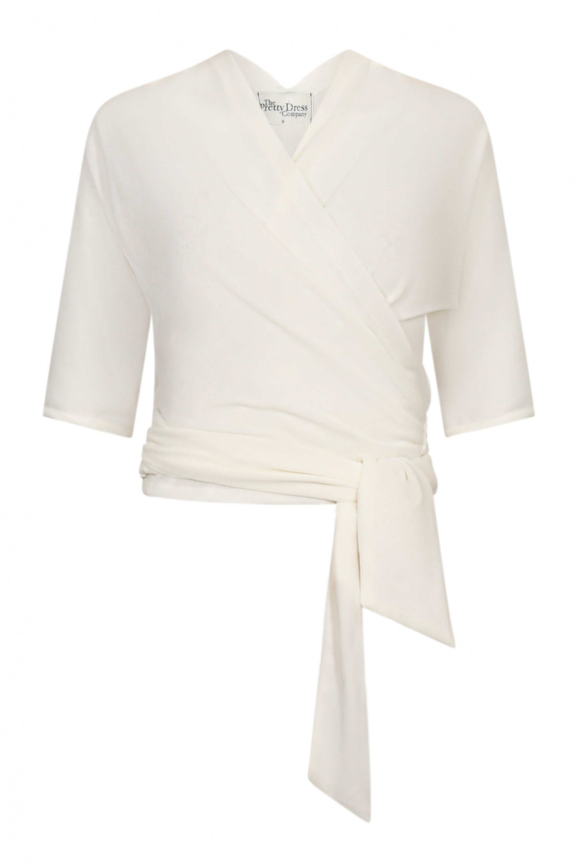 Perfect Velvet Wrap Top
