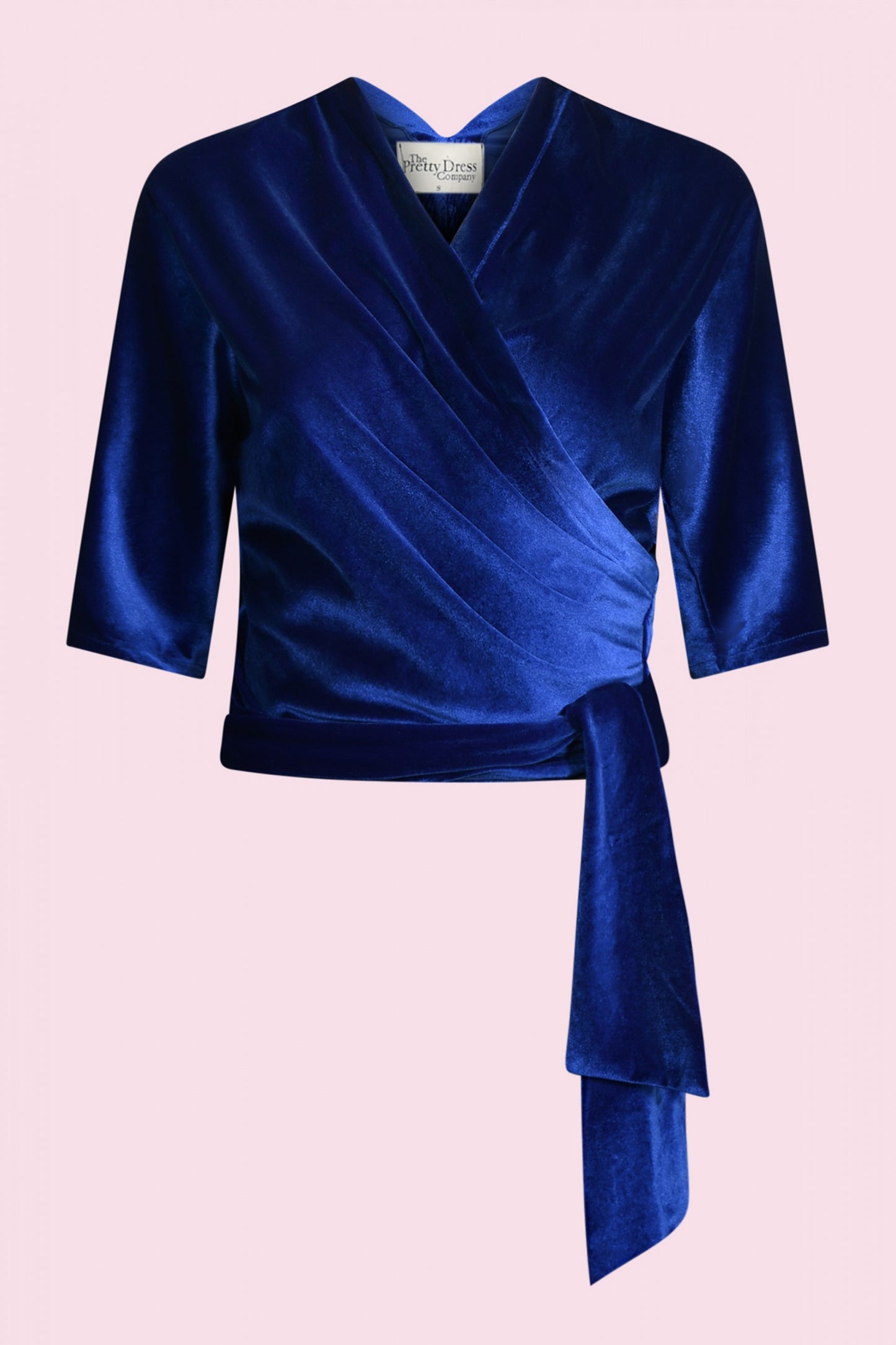 Perfect Velvet Wrap Top