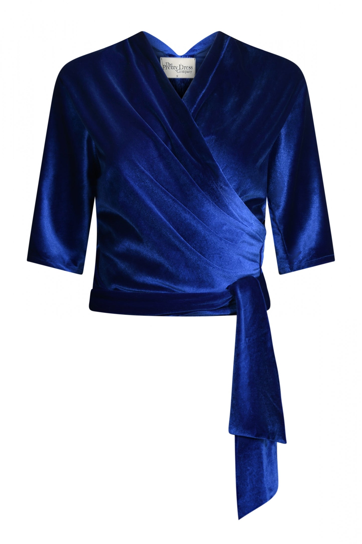 Perfect Velvet Wrap Top