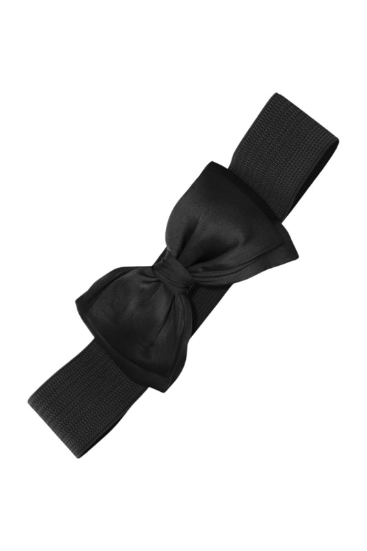 Satin Bow Belt