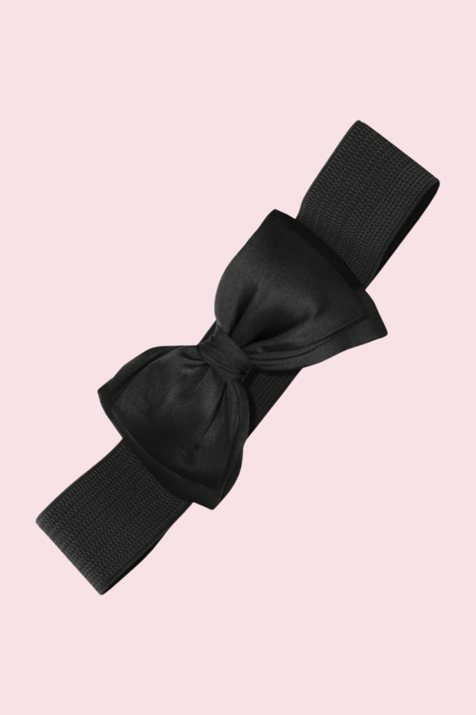 Satin Bow Belt