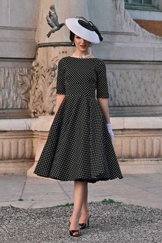 Hepburn in Polka Dot