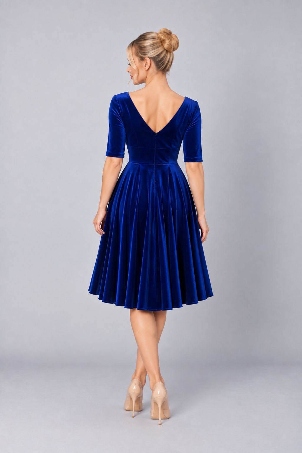 Hepburn Velvet Signature Dress