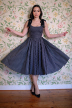 Josephine Polka Dot Midi Dress