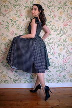 Josephine Polka Dot Midi Dress