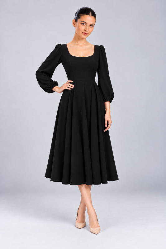 Josette Corset Swing Dress