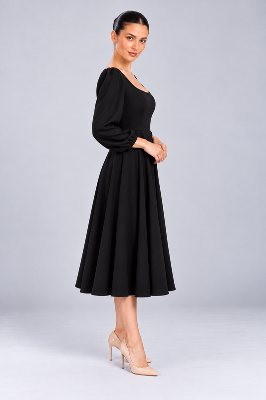 Josette Corset Swing Dress