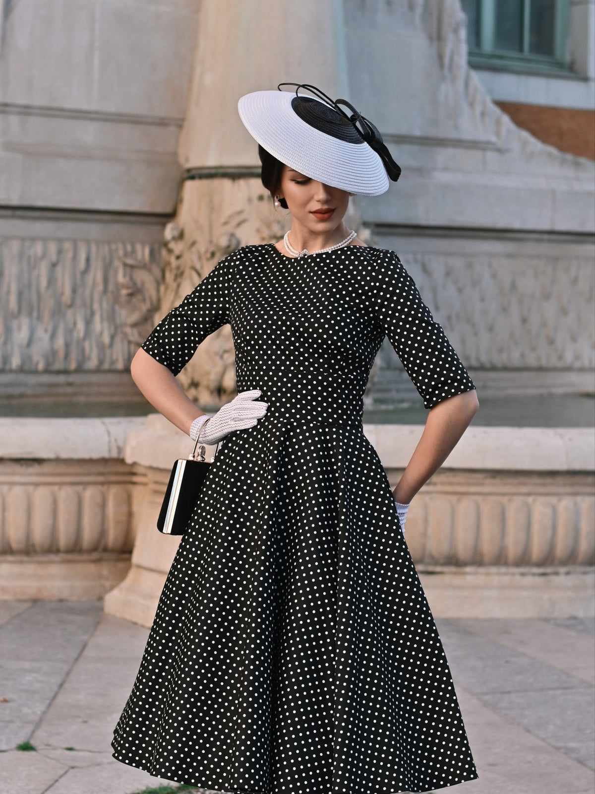 Hepburn in Polka Dot