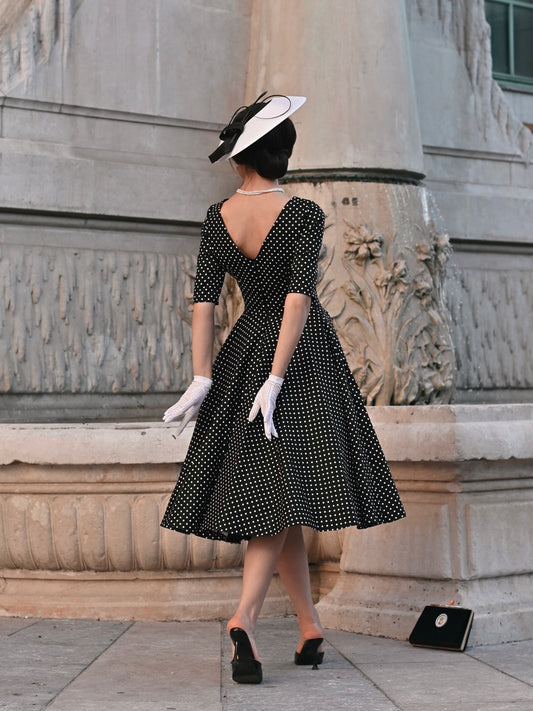 Hepburn in Polka Dot